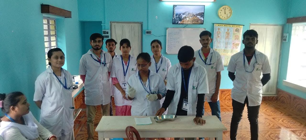 Medical Lab Practical Training Session